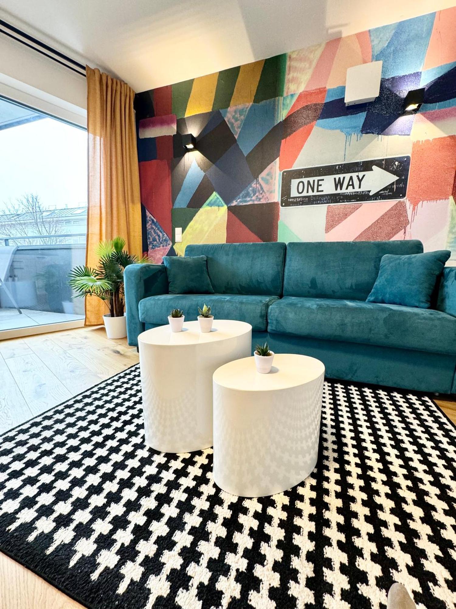 Kreative Wohnung Mit Balkon Vienna Exterior photo